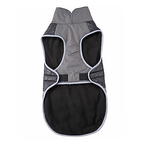 Abaodam Große Hundekleidung Reflektierend Mäntel Mittelgroßer Wasserdichter Hunderegenmantel Hundejacke Mit Reißverschluss Warme Welpenjacke Ups Haustier Nass Weste Grau Polyester Abaodam Große Hundekleidung Reflektierend Mäntel Mittelgroßer Wasserdichter Hunderegenmantel Hundejacke Mit Reißverschluss Warme Welpenjacke Ups Haustier Nass Weste Grau Polyester von Abaodam