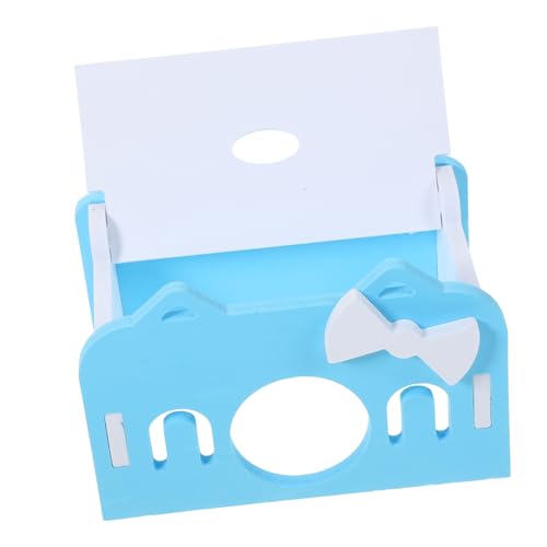 Abaodam Guinea Pig Hideout Haus aus Stabilem PVC Kleines Tierversteck für Hamster und Meerschweinchen Gemütliches Schlafnest Robust und Dekorativ für Ruhige Rückzugsorte im Käfig von Abaodam