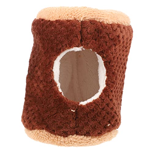 Abaodam Hängematte für Hamster Hängemattenbett aus Atmungsaktivem Material Nutzung für Kleintiere Wie Meerschweinchen und Hamster mit Metallhaken von Abaodam