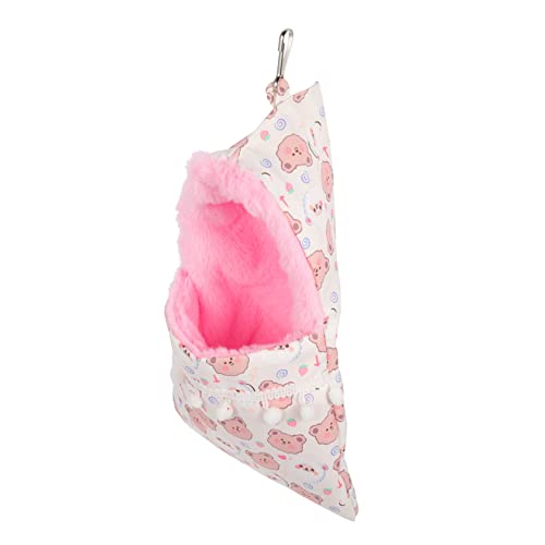 Abaodam Hängematte für Kleine Haustiere Kreatives Hamsterbett aus Weichem Fleece für Meerschweinchen und Ratten zu Befestigen Gemütlich und Sicher für Winter Abaodam Hängematte für Kleine Haustiere Kreatives Hamsterbett aus Weichem Fleece für Meerschweinchen und Ratten zu Befestigen Gemütlich und Sicher für Winter von Abaodam