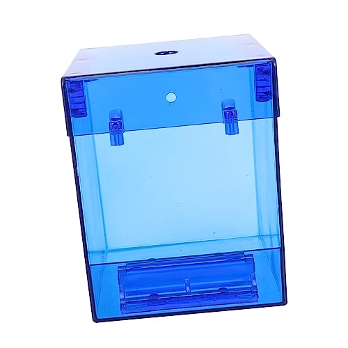 Abaodam Hängende Vogeltränke Duschbox für Papageien und Vögel Transparente Badewanne für Käfig Zubehör zur Stressreduzierung und Reinigung von Abaodam