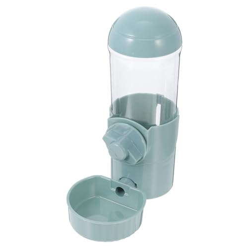Abaodam Hängender Haustier Wasserspender aus Material Automatischer Wasserspender für Welpen und Kleine bis Mittelgroße Flasche zur Wasserstandsüberprüfung von Abaodam