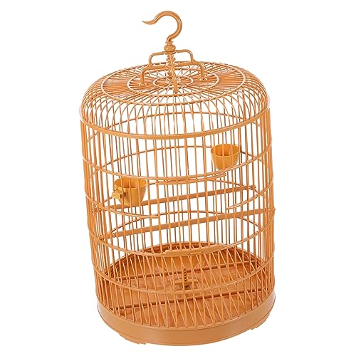 Abaodam Hängender Vogelkäfig aus Kunststoff Vintage Hängekäfig für Kleine Haustiere Design Geräumig und Sicher für Vögel und Nymphensittiche Dekorativ und Langlebig Abaodam Hängender Vogelkäfig aus Kunststoff Vintage Hängekäfig für Kleine Haustiere Design Geräumig und Sicher für Vögel und Nymphensittiche Dekorativ und Langlebig von Abaodam