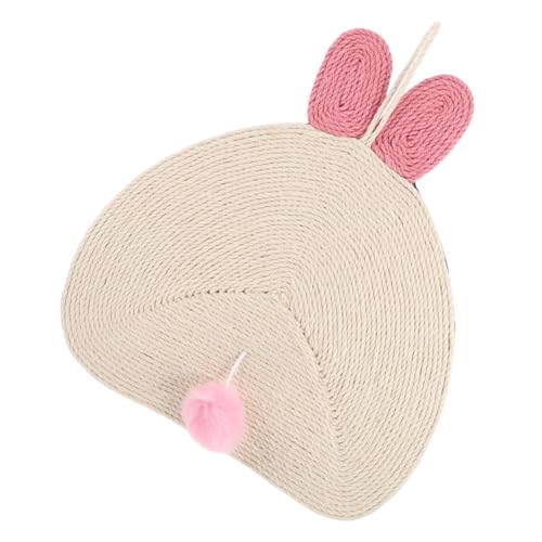 Abaodam Hängendes Katzenkratzbrett aus Strapazierfähigem Sisal Kratzmatte für Katzen zur Wand oder Bodenmontage Schont Möbel und Schmutz Fusselfrei und Pflegeleicht Abaodam Hängendes Katzenkratzbrett aus Strapazierfähigem Sisal Kratzmatte für Katzen zur Wand oder Bodenmontage Schont Möbel und Schmutz Fusselfrei und Pflegeleicht von Abaodam