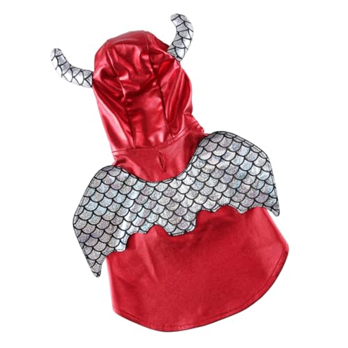 Abaodam Halloween Haustier Kostüm Outfit für Hunde und Katzen Lustiges Party Outfit Komfortable Hundekleidung für Indoor und Outdoor Wiederverwendbar für Halloween und Festlichkeiten Abaodam Halloween Haustier Kostüm Outfit für Hunde und Katzen Lustiges Party Outfit Komfortable Hundekleidung für Indoor und Outdoor Wiederverwendbar für Halloween und Festlichkeiten von Abaodam