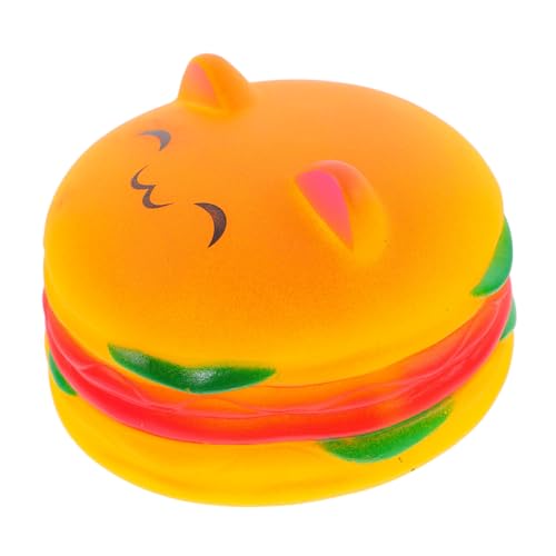 Abaodam Hamburger quietschende Spielsachen Quietschspielzeug Hundezahnbürste Zähnende Spielsachen Quietschende Spielsachen für Hunde Training von Haustierspielzeugen Vinyl Yellow Abaodam Hamburger quietschende Spielsachen Quietschspielzeug Hundezahnbürste Zähnende Spielsachen Quietschende Spielsachen für Hunde Training von Haustierspielzeugen Vinyl Yellow von Abaodam