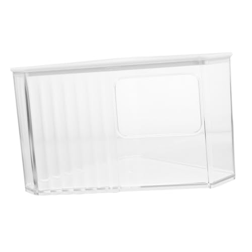 Abaodam Hamster Badezimmertoilette Hamstersubstrat Sandbad Rattenstreu Wellensittichbad Chinchillahaus Staubbad Für Hamster Rattenspielzeug Chinchillabad Badewanne Für Hasmter von Abaodam