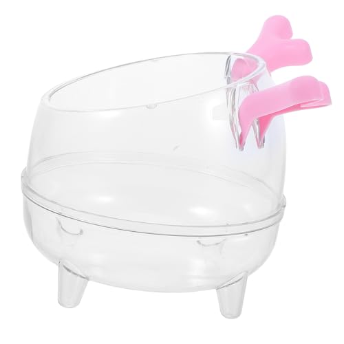 Abaodam Hamster Badezimmertoilette Meerschweinchenbad Chinchilla Toilette Hamsterdusche Sand Rennmaus Sandbadbehälter Haustier Toilettenartikel Staubbad Für Hamster von Abaodam