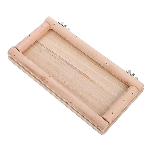 Abaodam Hamster Sprungbrett Plattform Für Papageien Multifunktionale Spiel Und Schlafgelegenheit Für Kleine Haustiere Als Futterstation Und Spielplatz Abaodam Hamster Sprungbrett Plattform Für Papageien Multifunktionale Spiel Und Schlafgelegenheit Für Kleine Haustiere Als Futterstation Und Spielplatz von Abaodam