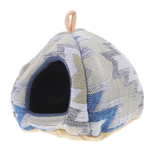 Abaodam Hamster Hängematte für Käfige Bequeme und Langlebige Baumwoll Hängematte für Jahreszeiten Stilvolles Design für Hamster und Nagerzubehör von Abaodam