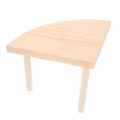 Abaodam Hamster Holzplattform Stabiler Kleintier Spielplatz für Hamster Käfig Zubehör Fördert Bewegung und Koordination Geeignet für Kleine Haustiere Abaodam Hamster Holzplattform Stabiler Kleintier Spielplatz für Hamster Käfig Zubehör Fördert Bewegung und Koordination Geeignet für Kleine Haustiere von Abaodam