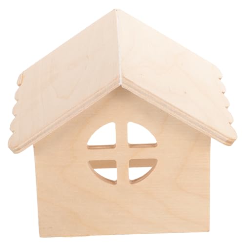 Abaodam Hamsterhaus Aus Holz Stabil Langlebig Spielplatz Für Zwerghamster Rennmäuse Chinchillas Zum Entspannen Und Spielen Für Käfige Und Plattformen Abaodam Hamsterhaus Aus Holz Stabil Langlebig Spielplatz Für Zwerghamster Rennmäuse Chinchillas Zum Entspannen Und Spielen Für Käfige Und Plattformen von Abaodam