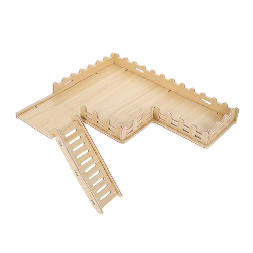 Abaodam Hamster Käfig aus Holz Zaun Spielplatz Zubehör für Zwerghamster und Kleintiere für Erkundung und Interaktion Abaodam Hamster Käfig aus Holz Zaun Spielplatz Zubehör für Zwerghamster und Kleintiere für Erkundung und Interaktion von Abaodam