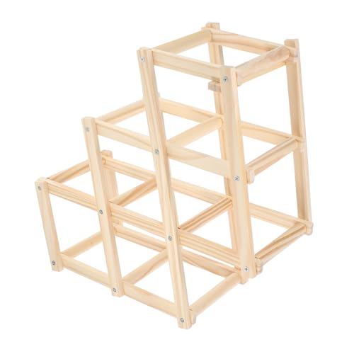 Abaodam Kletterleiter Für Ratten Naturholz Spielzeug Für Hamsterkäfig Sichere Und Einfache Kletterhilfe Für Meerschweinchen Chinchillas Und Kleine Nager Fördert Aktivität Und Abaodam Kletterleiter Für Ratten Naturholz Spielzeug Für Hamsterkäfig Sichere Und Einfache Kletterhilfe Für Meerschweinchen Chinchillas Und Kleine Nager Fördert Aktivität Und von Abaodam