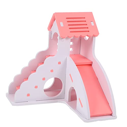 Abaodam Hamster Kletterleiter Haus aus Langlebigem Kleines Kleintier Versteck und Schlafplatz DIY Bemalbar Beißfestes für Hamster und Zwerghamster Privater Rückzugsort für Haustiere Abaodam Hamster Kletterleiter Haus aus Langlebigem Kleines Kleintier Versteck und Schlafplatz DIY Bemalbar Beißfestes für Hamster und Zwerghamster Privater Rückzugsort für Haustiere von Abaodam