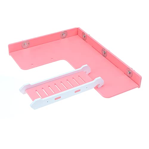 Abaodam Hamster Kletterleiter Spielplattform Aus Holz Aktivitäts Spielzeug Für Hamster Kleintiere Und Chinchillas Pink Mit Leiter Und Rampe Haustier Spielzeug Für Bewegungsförderung Abaodam Hamster Kletterleiter Spielplattform Aus Holz Aktivitäts Spielzeug Für Hamster Kleintiere Und Chinchillas Pink Mit Leiter Und Rampe Haustier Spielzeug Für Bewegungsförderung von Abaodam