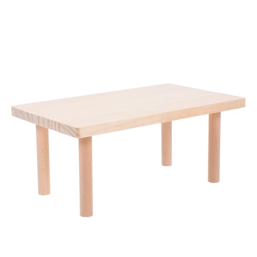 Abaodam Hamster Praxisplattform aus Holz 15cm Hoch Kletter und Spielplatz für Hamster Platzsparend Widerstandsfähig gegen Nagen Fördert Körperliche und Geistige Entwicklung von Abaodam