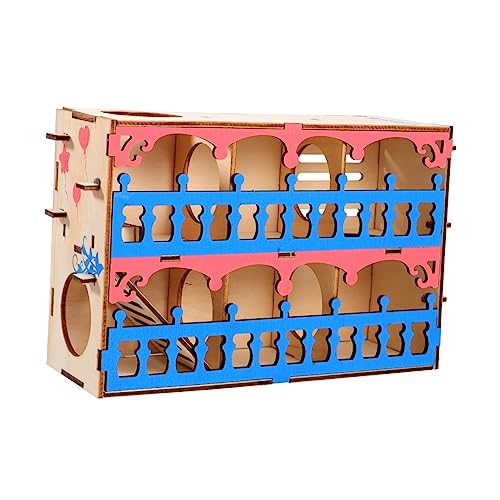 Abaodam Hamster-Labyrinth-Tunnel, Spielzeug für kleine Haustiere, fesselnde Bewegung und Unterhaltung für Hamster und Kleintiere, 1 Stück Abaodam Hamster-Labyrinth-Tunnel, Spielzeug für kleine Haustiere, fesselnde Bewegung und Unterhaltung für Hamster und Kleintiere, 1 Stück von Abaodam