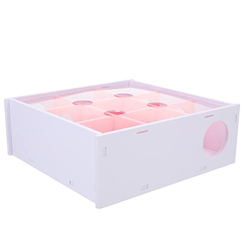 Abaodam Hamster Labyrinth Spielzeug für Kleintiere Tunnel Spielzeug für Hamster und Zwerghamster Aktivitätsförderndes Haustierspielzeug Fördert Bewegung und Gesundheit Abaodam Hamster Labyrinth Spielzeug für Kleintiere Tunnel Spielzeug für Hamster und Zwerghamster Aktivitätsförderndes Haustierspielzeug Fördert Bewegung und Gesundheit von Abaodam