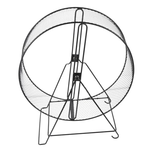 Abaodam Hamster Laufradspielzeug Rad für Kleine Haustiere für Hamster Meerschweinchen und Rennmäuse Fördert Bewegung und Robust von Abaodam