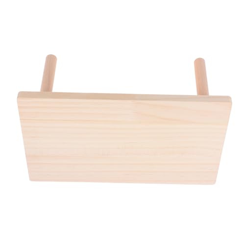 Abaodam Hamster Spielzeug Leiter Plattform Aus Holz Kletterplattform Für Kleine Tiere Sicher Für Hamster Mäuse Und Vögel Fördert Spiel Und Bewegung von Abaodam