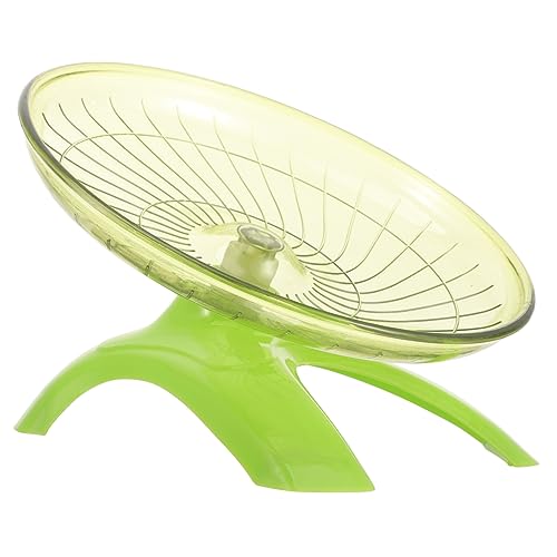Abaodam Hamster Rad für Kleine Haustiere Igelrad Matcha Kreatives Design für Hamster Mäuse und Rennmäuse Stressabbau und Gesunden von Abaodam
