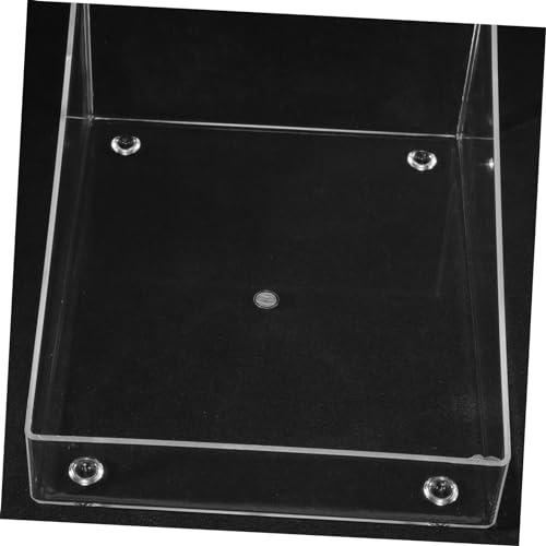 Abaodam Hamster Sandbad Box Transparent Multifunktionales Kleintier Badezimmer Toilette und Badebereich für Hamster Rennmäuse und Meerschweinchen Platzsparend und Einfach zu Überwachen Abaodam Hamster Sandbad Box Transparent Multifunktionales Kleintier Badezimmer Toilette und Badebereich für Hamster Rennmäuse und Meerschweinchen Platzsparend und Einfach zu Überwachen von Abaodam