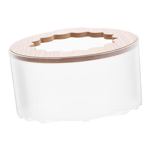 Abaodam Hamster Sandbad Container Badezimmer und Toilette für Kleine Haustiere Wie Hamster Meerschweinchen Mäuse Langlebiger Transparenter Leicht zu Reinigender Sandbadbehälter von Abaodam