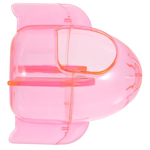 Abaodam Hamster Sandbad Container aus Sicherem Material Stabiler Hamster Toiletten Badewanne für Zwerghamster mit Transparentem Design für Kleine Haustiere zum Baden Zufällige Farbe von Abaodam