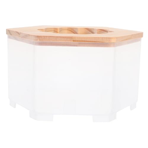 Abaodam Hamster Sandbad und Toilette für Kleine Käfige Platzsparend und Abnehmbar Attraktives Hamsterbad mit Natürlichem Zubehör für Hamster Chinchillas und Kleine Nager Abaodam Hamster Sandbad und Toilette für Kleine Käfige Platzsparend und Abnehmbar Attraktives Hamsterbad mit Natürlichem Zubehör für Hamster Chinchillas und Kleine Nager von Abaodam