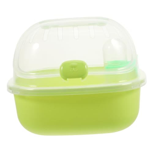 Abaodam Hamster Tragetasche für Kleine Haustiere Transportbox für Hamster und Nagetiere Atmungsaktiver Reisekäfig mit Wasserflasche Transparentes Design Leuchtendem Abaodam Hamster Tragetasche für Kleine Haustiere Transportbox für Hamster und Nagetiere Atmungsaktiver Reisekäfig mit Wasserflasche Transparentes Design Leuchtendem von Abaodam