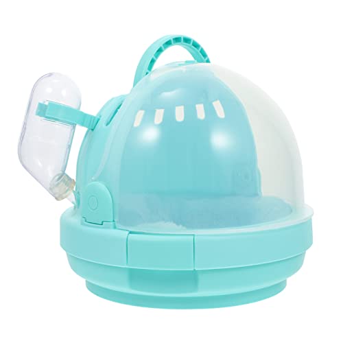 Abaodam Hamster Tragetasche mit Wasserflasche und Matratze Tragbarer Käfig für Kleintiere für Hamster Meerschweinchen Chinchillas Eichhörnchen und Haustiere Grün Abaodam Hamster Tragetasche mit Wasserflasche und Matratze Tragbarer Käfig für Kleintiere für Hamster Meerschweinchen Chinchillas Eichhörnchen und Haustiere Grün von Abaodam