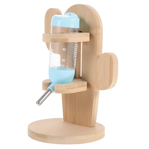 Abaodam Hamster Trinkflasche Holzhalterung Vertikaler Haustier Wasserspender für Kleintiere Wie Meerschweinchen Chinchillas Einfache Installation Praktische Haustier Zufällige Farbe Abaodam Hamster Trinkflasche Holzhalterung Vertikaler Haustier Wasserspender für Kleintiere Wie Meerschweinchen Chinchillas Einfache Installation Praktische Haustier Zufällige Farbe von Abaodam