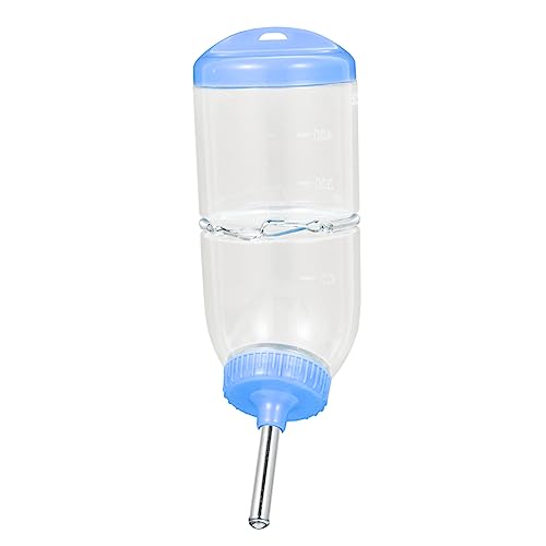 Abaodam Hamster Trinkflasche Praktische Plastikflasche für Chinchillas Auslaufsicheres Design Hygienisches Trinkerlebnis für Nager Transparente Wasserstandsanzeige von Abaodam