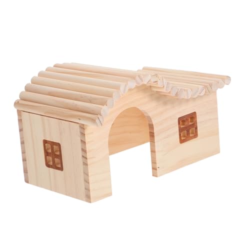 Abaodam Hamster Versteck Haus aus Naturholz Mittelgroß für Kleine Haustiere Wie Hamster Igel und Mäuse Leicht zu Reinigen Fördert Spielerische Erkundung und Aktives Wohlbefinden Abaodam Hamster Versteck Haus aus Naturholz Mittelgroß für Kleine Haustiere Wie Hamster Igel und Mäuse Leicht zu Reinigen Fördert Spielerische Erkundung und Aktives Wohlbefinden von Abaodam