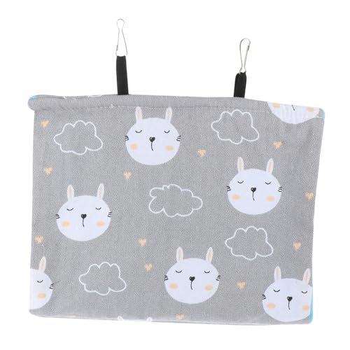 Abaodam Hamster Warm Bed Hängematte für Kleintiere Atmungsaktiv Langlebig Kleintier Nest für Hamster Vögel Ratten Käfig Zubehör Winter Kuschelbett Abaodam Hamster Warm Bed Hängematte für Kleintiere Atmungsaktiv Langlebig Kleintier Nest für Hamster Vögel Ratten Käfig Zubehör Winter Kuschelbett von Abaodam
