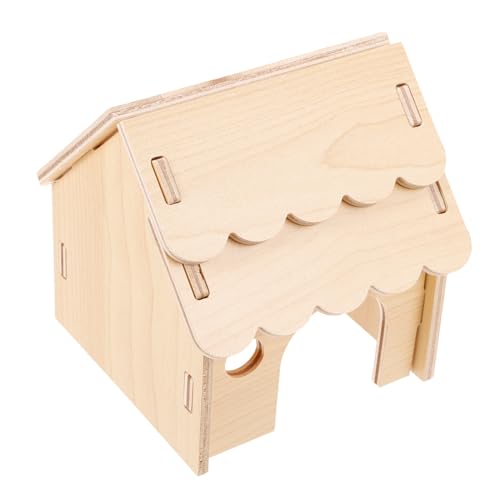 Abaodam Hamster für Kleintiere Dekoratives Rattenversteck für Käfigeinrichtungen Robust und Sicher Sorgt für Schlaf und Spielplatz für Hamster und Andere Kleine von Abaodam