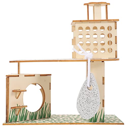 Abaodam Hamster für Zwerghamster Kletter und Versteckmöglichkeiten Langlebig und Sicher für Spiel und Training Gemütliches Zuhause für Kleine Haustiere Abaodam Hamster für Zwerghamster Kletter und Versteckmöglichkeiten Langlebig und Sicher für Spiel und Training Gemütliches Zuhause für Kleine Haustiere von Abaodam