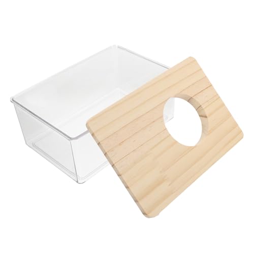 Abaodam Hamsterbad Zuckergleiter Transparenter Hamsterkäfig Rennmaus Bartagamen-badewanne Hamsterkäfige Und Lebensräume Hamsterkäfige Aus Holz Chinchilla-badehaus Massivholz Abaodam Hamsterbad Zuckergleiter Transparenter Hamsterkäfig Rennmaus Bartagamen-badewanne Hamsterkäfige Und Lebensräume Hamsterkäfige Aus Holz Chinchilla-badehaus Massivholz von Abaodam
