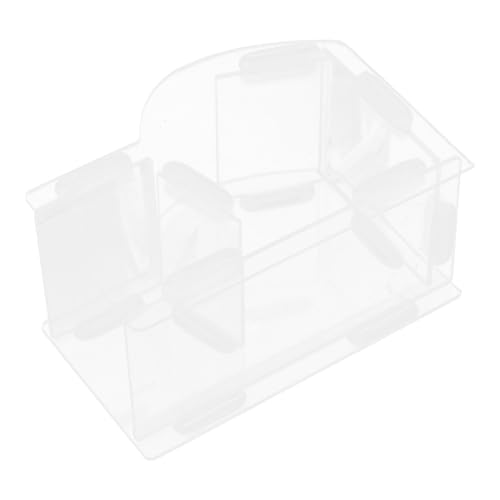 Abaodam Hamsterfutterbox Automatischer Futterspender Für Käfig Hamsterfutterstation Hamsterfutterbehälter Hamsterfutterspender Kleintierfutter Näpfe Kit Kleiner Haustiernapf von Abaodam