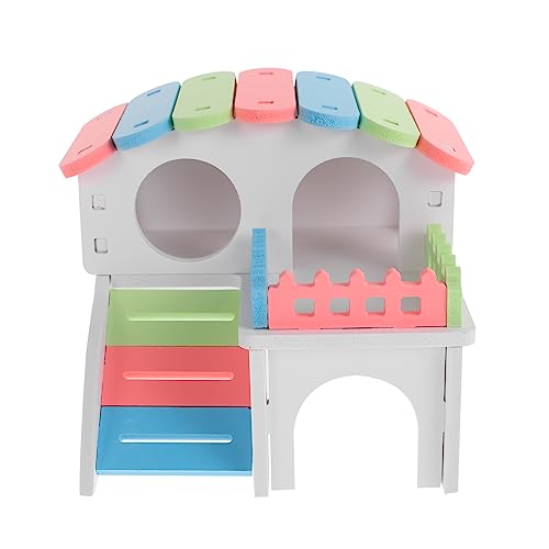 Abaodam Hamsterhaus Für Kleine Haustiere Spielzeug Zum Trainieren Und Spielen Robust Und Leicht Zu Reinigen Dekoratives Versteck Für Hamster Abaodam Hamsterhaus Für Kleine Haustiere Spielzeug Zum Trainieren Und Spielen Robust Und Leicht Zu Reinigen Dekoratives Versteck Für Hamster von Abaodam