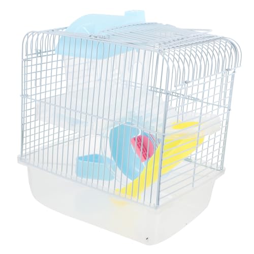 Abaodam Drahtkäfig Für Zwerghamster Hamsterkäfig Mit Trinkflasche Laufrad Und Futternapf Abnehmbarer Kunststoffwanne Geeignet Für Hamster Mäuse Und Rennmäuse Abaodam Drahtkäfig Für Zwerghamster Hamsterkäfig Mit Trinkflasche Laufrad Und Futternapf Abnehmbarer Kunststoffwanne Geeignet Für Hamster Mäuse Und Rennmäuse von Abaodam