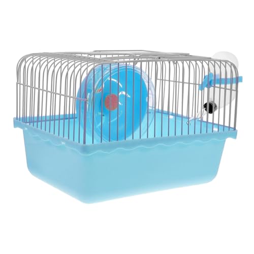 Abaodam Hamsterkäfig Hamster Reisekäfig Tragbarer Hamsterträger Tragbarer Käfig Rosa Tragetasche Für Hamster Mit Wasserflasche Hamster Reiseträger Käfigzubehör Stall von Abaodam