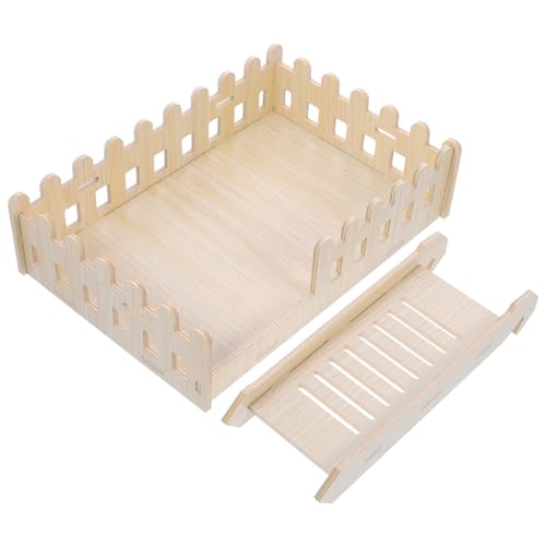 Abaodam Hamsterplattform aus Massivholz mit Leiter Kletterspielzeug für Kleintiere Langlebige Indoor spielplattform für Zwerghamster Meerschweinchen Chinchillas und Nagetiere Abaodam Hamsterplattform aus Massivholz mit Leiter Kletterspielzeug für Kleintiere Langlebige Indoor spielplattform für Zwerghamster Meerschweinchen Chinchillas und Nagetiere von Abaodam