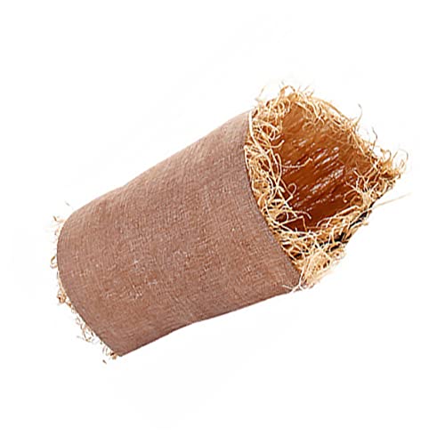 Abaodam Hamstertunnelbett Kleines Kaninchen Schlafgrastunnel Kaninchentunnel Weicher Hasenhamster Mehrkammerversteck Haustier Hamster Schlafnest Versteck Hasennest Tunnel von Abaodam
