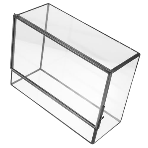Abaodam Handgefertigtes Geometrisches Glas Terrarium Multifunktionaler Pflanzentopf und Mini mikrolandschaft Behälter für DIY Pflanzen Moos und Ökologische Tischdeko für Wohnzimmer und von Abaodam