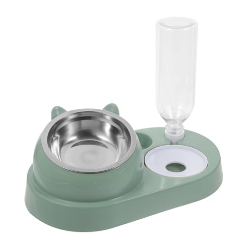 Abaodam Haushaltshütte Futter und Wassernapf für Haustiere Multifunktionale Fütterungsschale mit Großer Kapazität rutschfest für Hunde und Katzen Langlebiges Design Dunklem Abaodam Haushaltshütte Futter und Wassernapf für Haustiere Multifunktionale Fütterungsschale mit Großer Kapazität rutschfest für Hunde und Katzen Langlebiges Design Dunklem von Abaodam