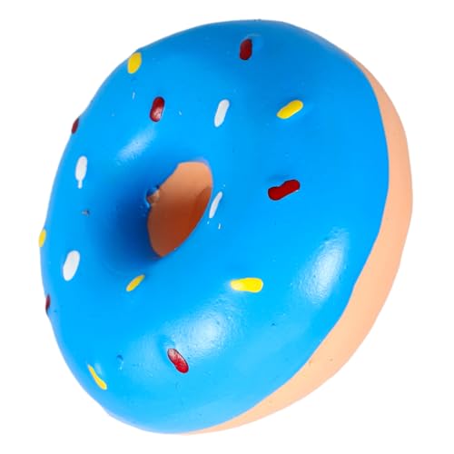 Abaodam Haustier Latexspielzeug Quietschender Hund Quietschende Bälle Donuts Latexspielzeug Kauspielzeug Für Hunde Aus Gummi Backenzahnspielzeug Für Hunde Knochen Latexspielzeug von Abaodam