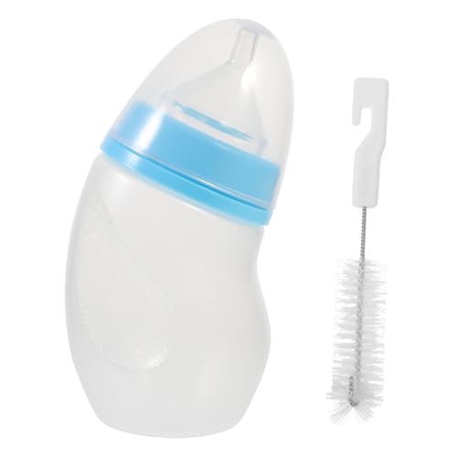 Abaodam Haustier Milchflasche für Welpen und Kätzchen rutschfeste Fütterungsflasche mit Ersatzsaugern für Kleine Praktische Fütterung Unterwegs Zufällige Abaodam Haustier Milchflasche für Welpen und Kätzchen rutschfeste Fütterungsflasche mit Ersatzsaugern für Kleine Praktische Fütterung Unterwegs Zufällige von Abaodam