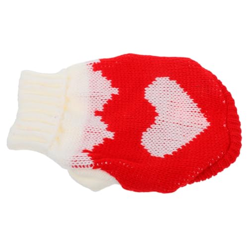 Abaodam Haustier-Pullover Hundebekleidung Kätzchen-Pullover Pullover Für Kätzchen Hundepullover Für Mädchen Katzenpullover Zum Valentinstag Hundepullover Mädchen Herz-welpenpullover Garn Abaodam Haustier-Pullover Hundebekleidung Kätzchen-Pullover Pullover Für Kätzchen Hundepullover Für Mädchen Katzenpullover Zum Valentinstag Hundepullover Mädchen Herz-welpenpullover Garn von Abaodam